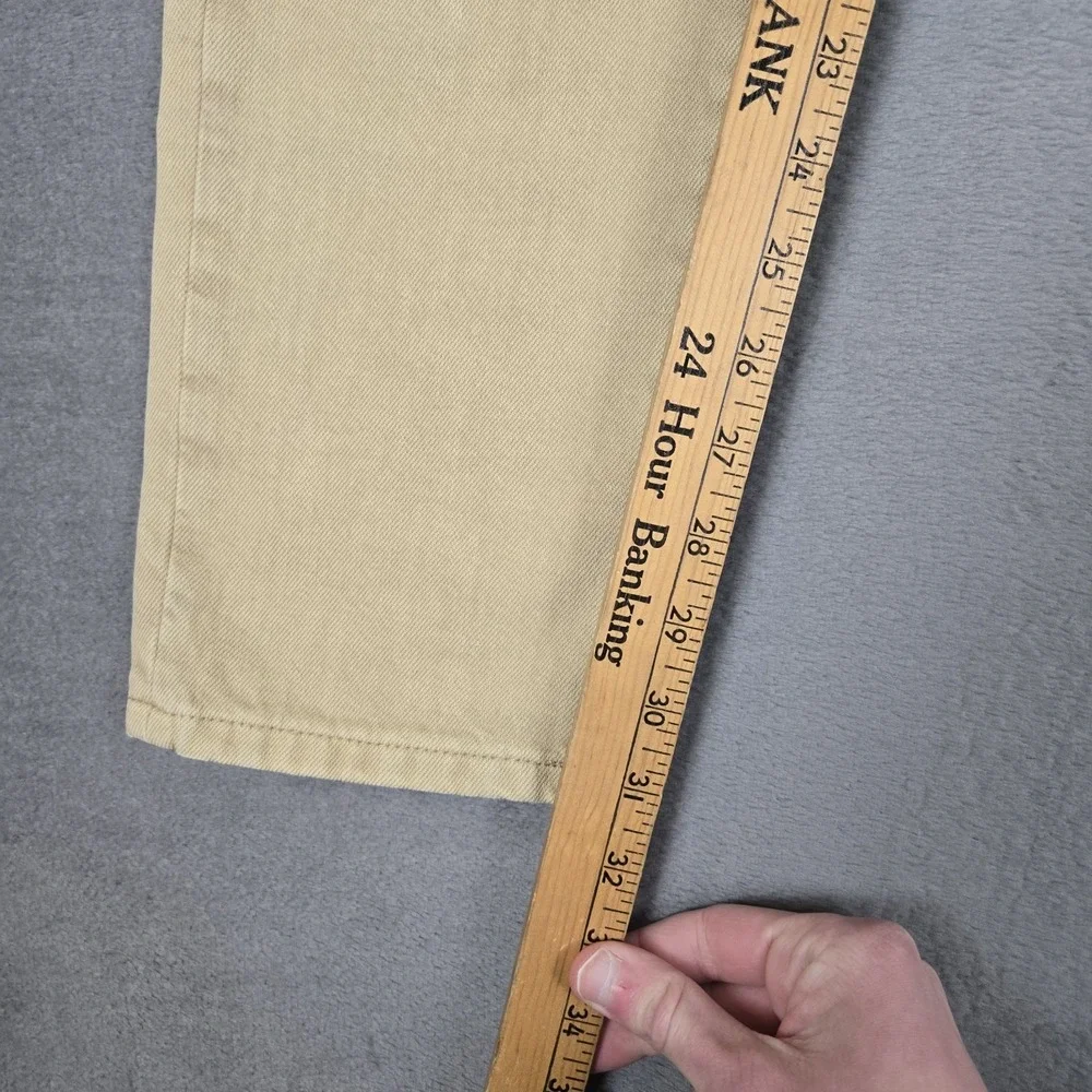 Outerknown SEA Jeans Mens 30x32 Tan Drifter Tapered Fit 5 Pocket Preppy‎ Classic